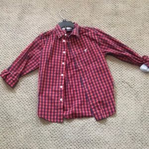 Boys long sleeve button up! Like new, worn once